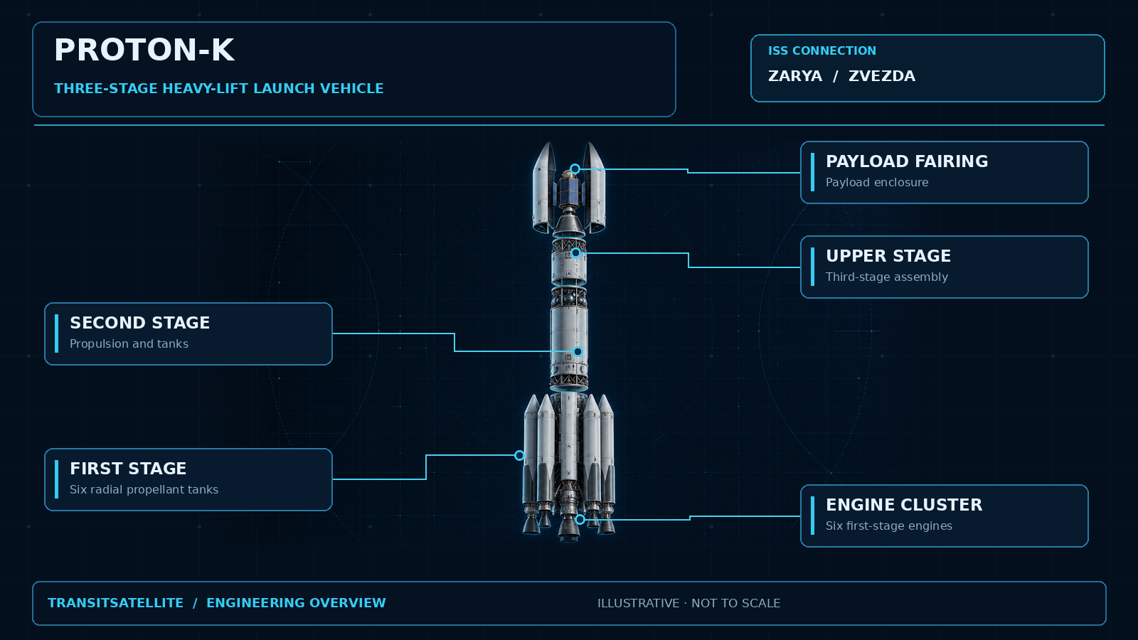Interactive engineering schematic of Proton-K