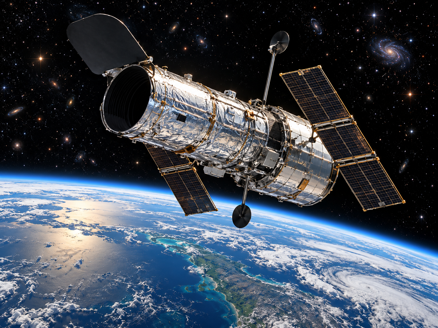 Illustration of the Hubble Space Telescope